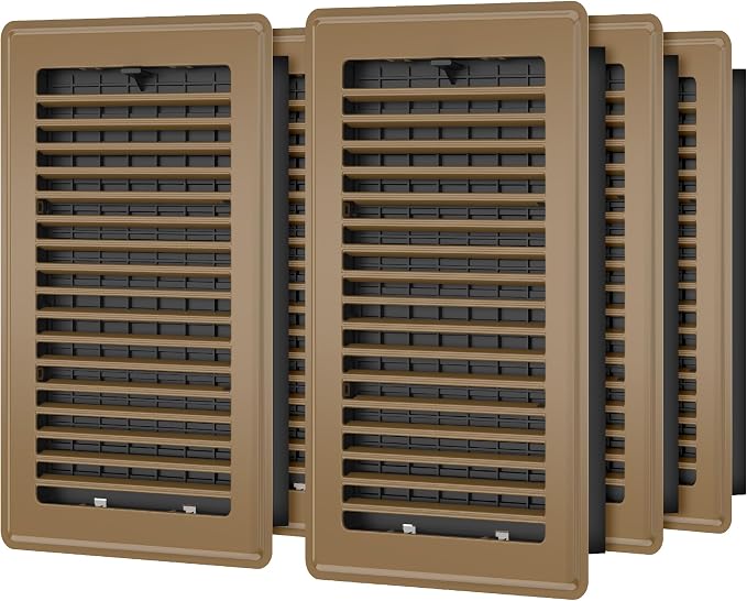 Floor Register 6x10, 6 Pack Floor Vent Covers by HQZHQZ