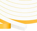 Square Foam Weather Stripping 1/2x1/2in, Strong Adhesive, Large Gaps | Blocks by Trisiki