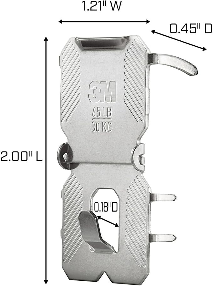 3M CLAW 65 lb. Drywall Picture Hanger - Image 3