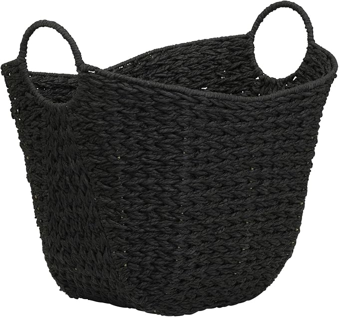 Household Essentials Handwoven Paper Rope Storage Basket by HouseholdEssentials
