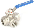 U.S. Solid 1" 3 Way Ball Valve by USSolid