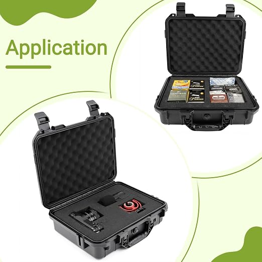 NineLeaf Hard Case with DIY Customizable Foam Insert 14.3 x 11.4 x 4.5 Inch | - Image 6