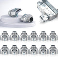 Tandefio 3/8" Flexible Conduit Metal Duplex Connector by Tandefio