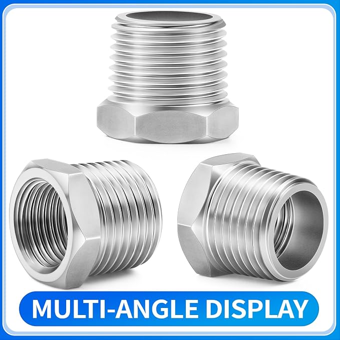 ChillWaves 304 Stainless Steel Pipe Fitting - Image 3