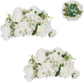 BLOSMON Faux Flower Balls Table Centerpieces, 14.2" Diameter | Fake Rose by Blosmon