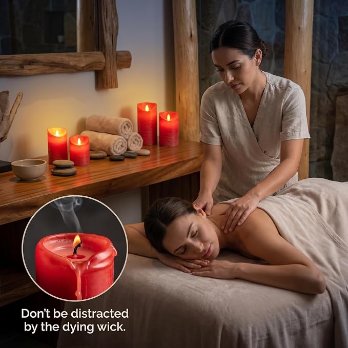 VENTA Flickering Flameless Candles - Image 6