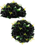 BLOSMON Black Rose Flower Balls by Blosmon