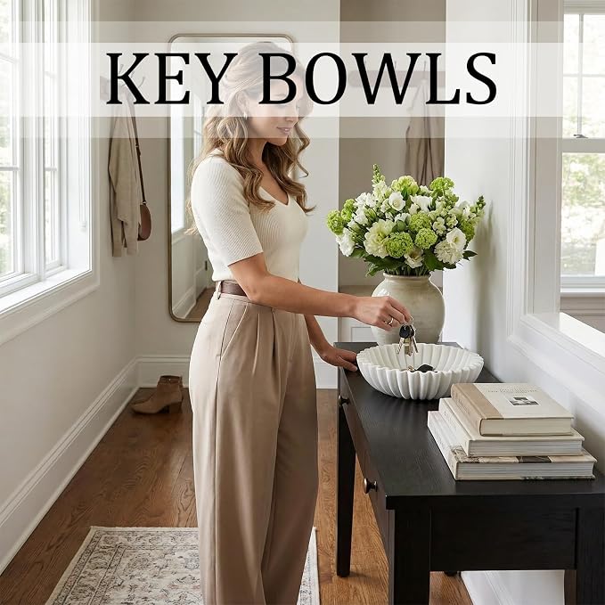 Decorative Bowls for Home Decor | Medium Model Fruit Bowl for Kitchen Counter - Image 4