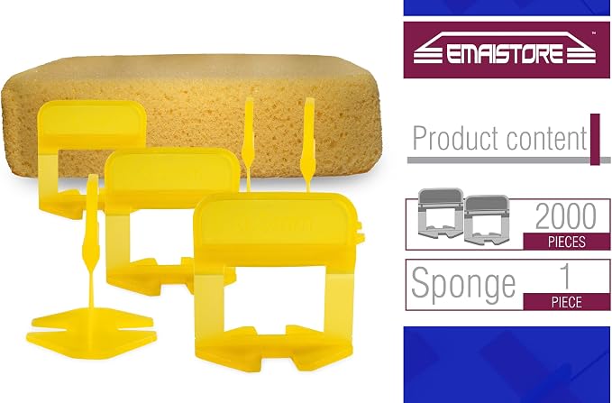 Tile Leveling System – ULTRA-THIN 0.5mm – 2000 Tile Spacers – Compatible - Image 4