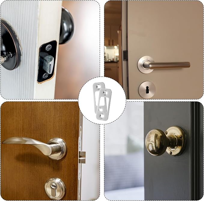 TIESOME 2 Pack Deadbolt Strike Plate - Image 7