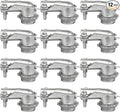12 PCS 90° Squeeze Connectors AC/MC/Flex 90 Degree Elbow Cable Connector by Tewloss