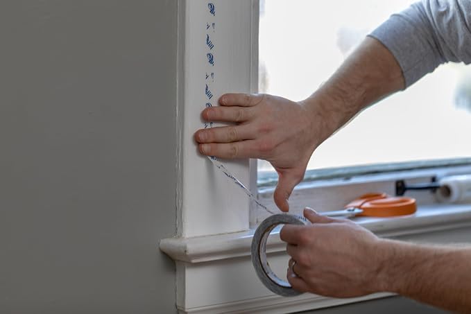 Duck MAX Strength Window Insulation Kit, Fits Patio Doors & Large Windows - Image 6