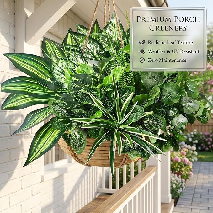 Faux Outdoor Plants, Large Bunches - Image 8