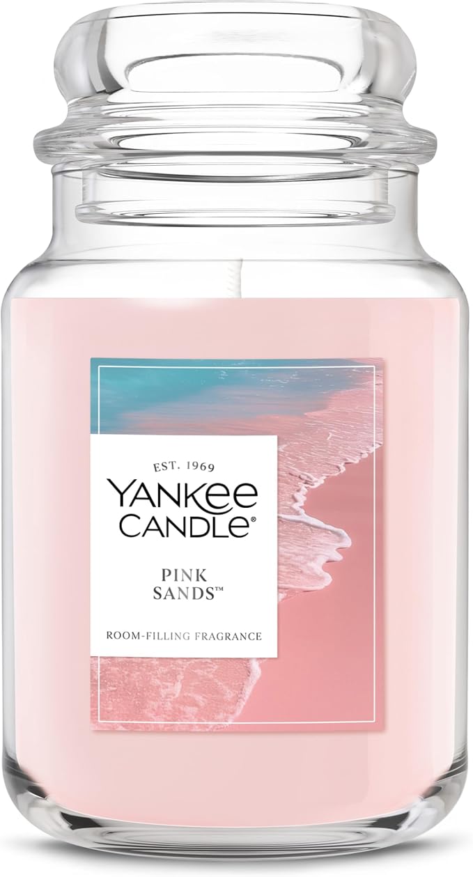Yankee Candle Pink Sands Scented Candle, 22oz Large Jar by Unknown