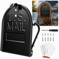 Mailbox Door Replacement Panel 6 1/4" W x 8 1/4" H, Smooth Mail Flow Flat-Head by Unknown