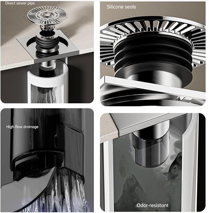 Advanced Sewer Cores Deeping Sink Drain Extension Steel Drain Insert - Image 5