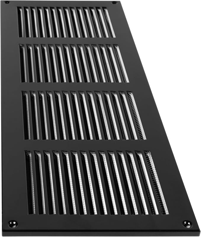 Repa Market Air Vent Cover 16x6 Inch Black Scratch Resistant Galvanized - Image 8
