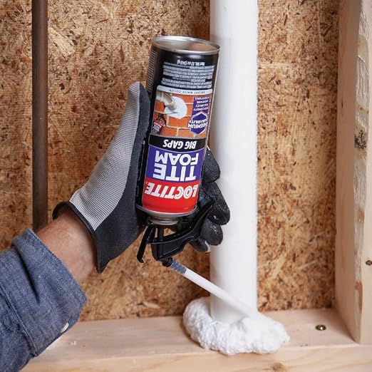 Loctite Tite Foam Big Gaps Spray Foam Sealant, 12 fl oz Can, 1 Pack - Image 3