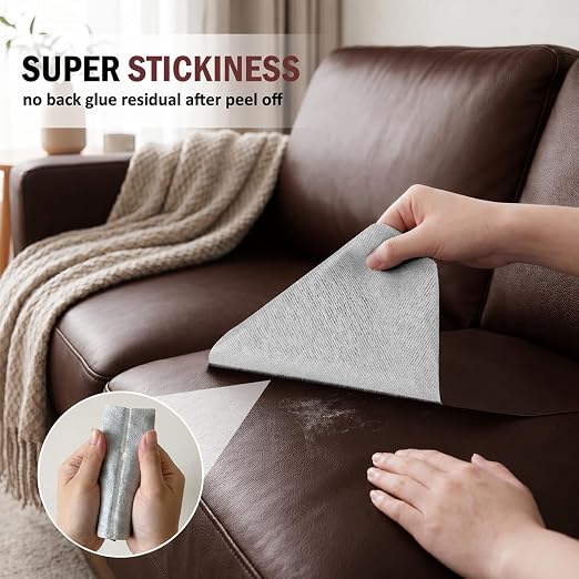 Leather Repair Patch, 24 x 54 Inch, Self Adhesive Leather Repair Tape, Leather - Image 5