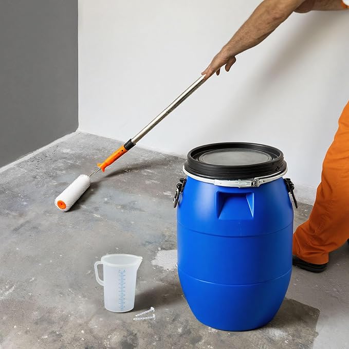 20 Pcs Self Leveling Cement Tools Kit, 15.8 Gallon Mixing Barrel - Image 5