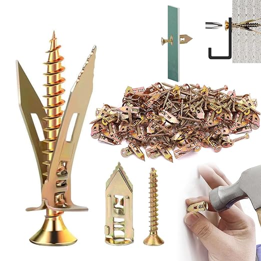Self Drilling Drywall Anchors and Screws Kit, 2026 NEW Wall Anchors by creativitychangeslifestyle