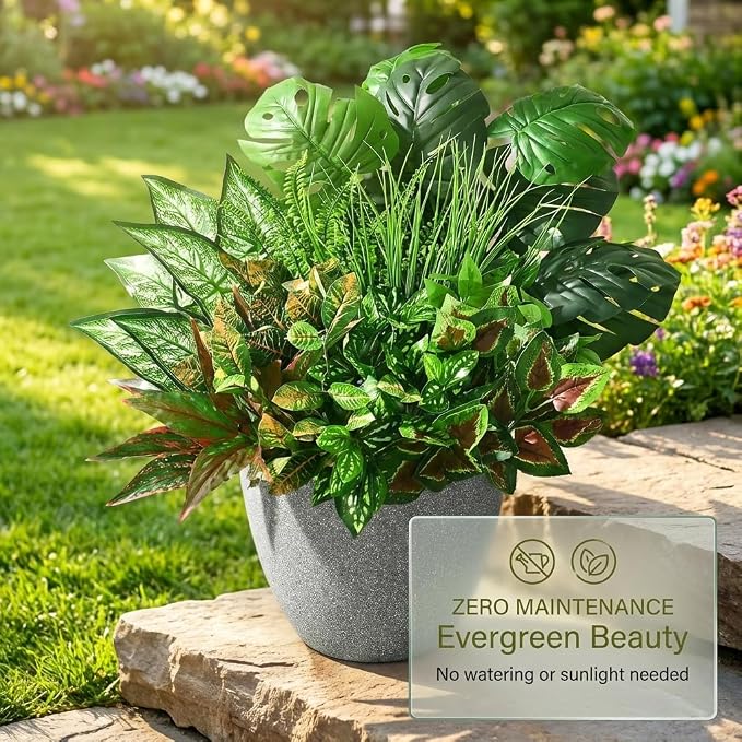 Faux Outdoor Plants, Large Bunches - Image 4