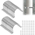 24PCS 4 Inch Conduit Clamp, Pipe Hangers by YUJIASH