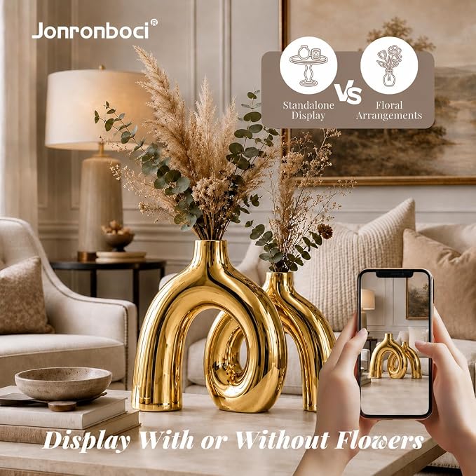Hug Donut Decorative Vase Set - Image 5