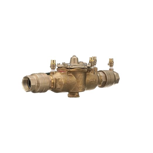 Watts 1 1/2" Female Reduced Pressure Zone Assembly, 0391006-LF009M2-QT - Image 4
