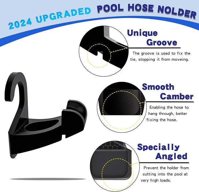 2Pcs Swimming Pool Pipe Holders, Pool Accessories, Pool Hoses - Image 3
