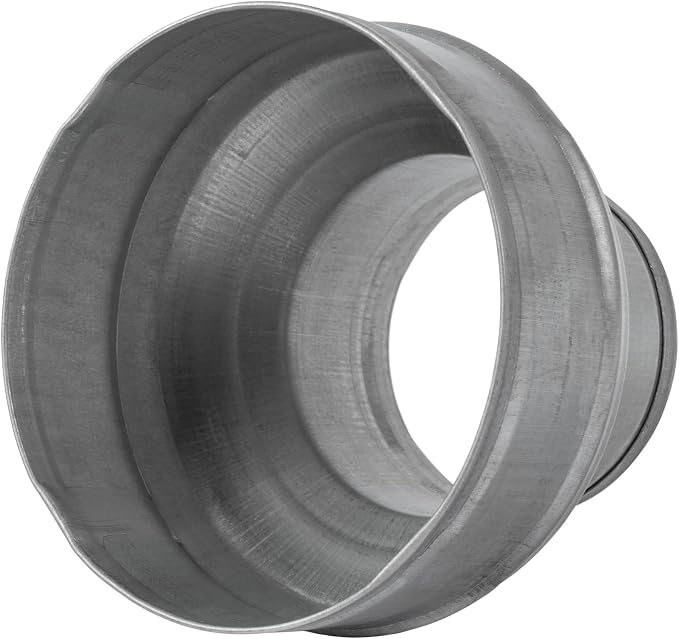 5" to 3" Inch Galvanized Steel Round Duct Reducer - Image 3
