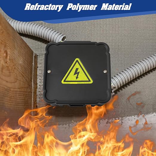 Black Open Splice Junction Box，Open Splices Repair Open Splices, 5 Second - Image 7