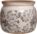 Vintage Ceramic Plant Pots, Old World Flower Pots by XiaanJiaju