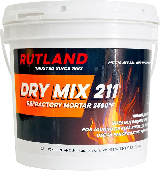 Rutland Dry Mix 211 Refractory Mortar 10 Pound - Image 7