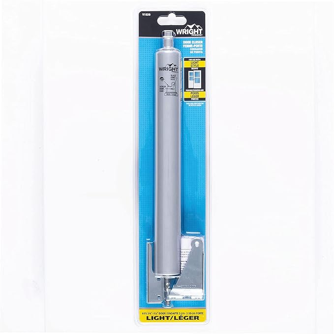 Wright Products Standard Duty Pneumatic Screen & Storm Door Closer – Adjustable - Image 2