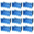 4 Gang Old Work Electrical Box, 71 Cu.in.Switch/Outlet Box, 12 Pack | Features by XGGYA