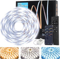 Tenmiro White LED Strip Lights 30ft Super Bright 25000K Daylight White by Tenmiro