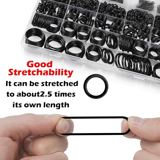ZDBB 1010 Pcs Rubber O Rings Kit 22 Size Universal O-Ring Assortment Set - Image 5