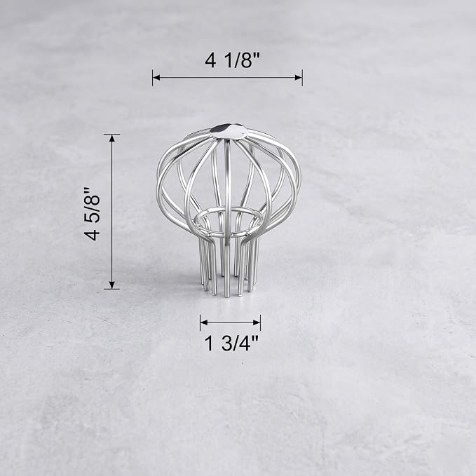 304 Stainless Steel Floor Drain Downspout Cover Insert Wire Mesh Strainer - Image 2