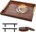 SXNOWS Large Wooden Serving Tray by Sxnows