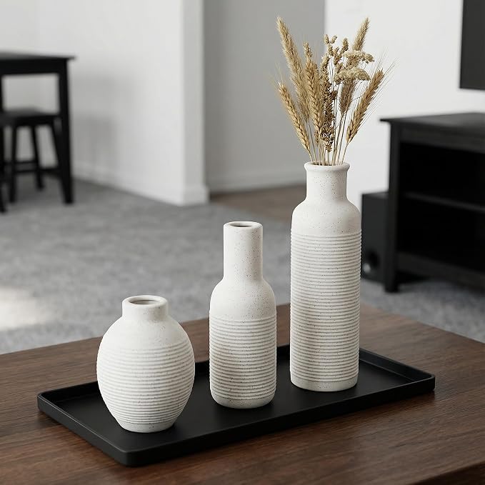 Rustic Farmhouse Vase Set of 3 - Image 5