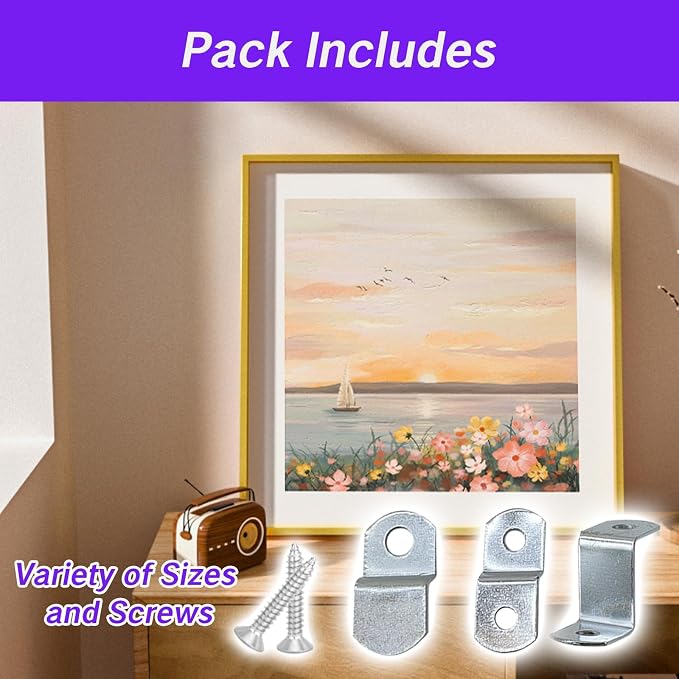 15 Set Canvas Clips Variety Offset Framing Clips - Image 2