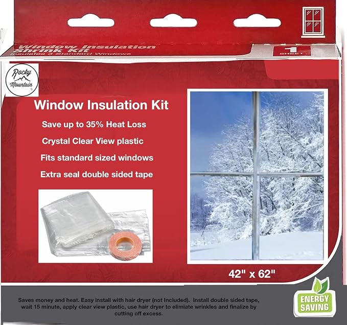 Rocky Mountain Goods Window Insulation Kit by Rocky+Mountain+Goods
