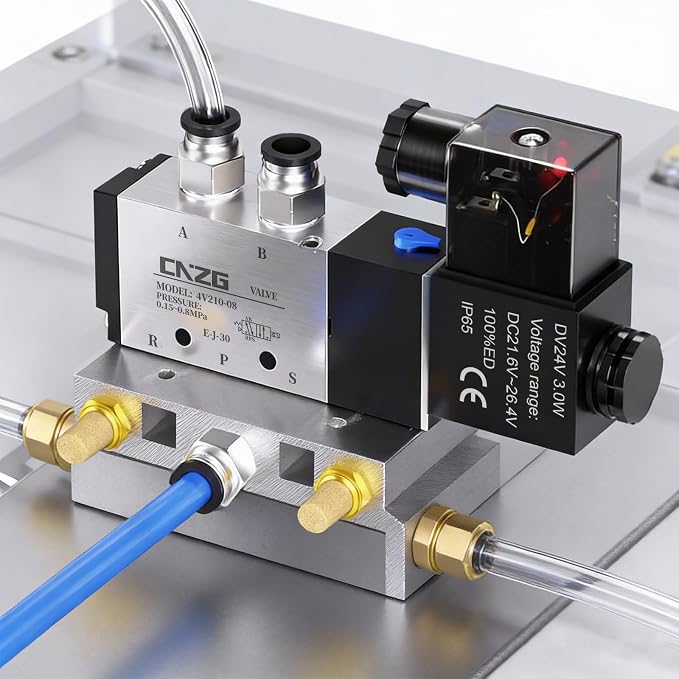 1/2 Push to Connect Fittings npt Thread to 1/4 Air Line Quick | Pneumatic - Image 4
