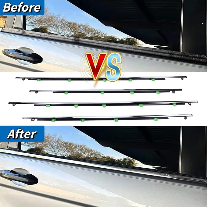 Weatherstrip Window Moulding Trim Seal Belt - Image 4