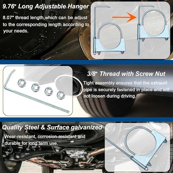 4" Universal Exhaust Clamp - Image 3