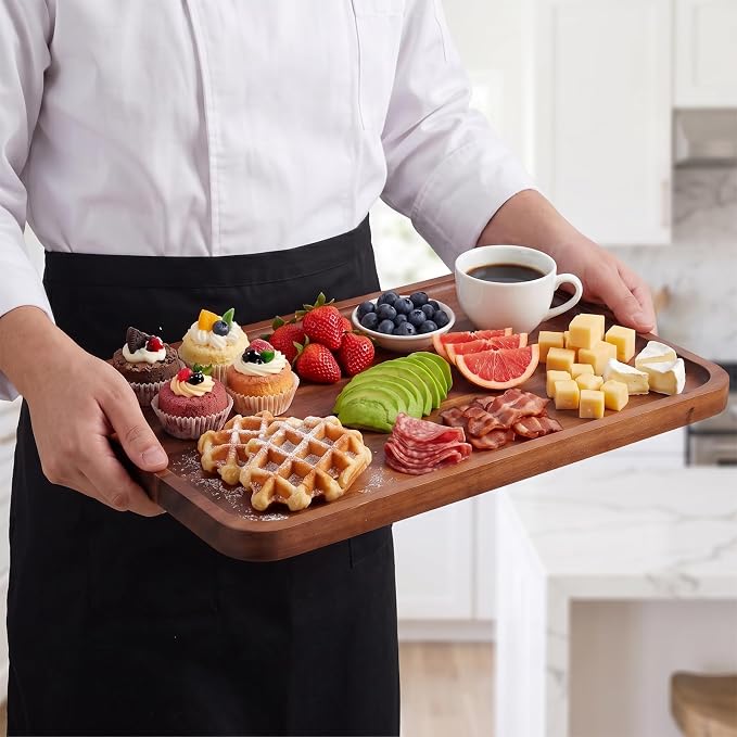 Large Wooden Tray and Platter, Large Charcuterie Boards, Cheese boards - Image 5