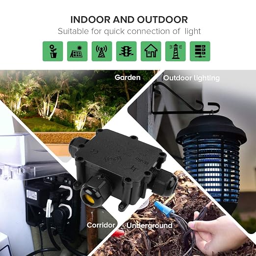 La Vane IP68 Waterproof 3 Way Electrical Junction Box - Image 6