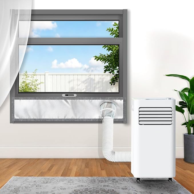 420D High-Density Portable AC Window Seal Kit Stepless Adjustable up to 40" by Unknown