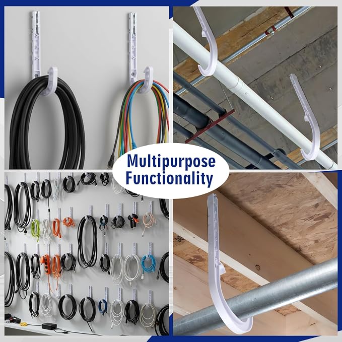 Novabright 20 Pcs 3 Inch Pex Support J Hook Pipe Hanger - Image 5